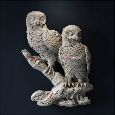 OWLS 3D STL - 3DWave.us